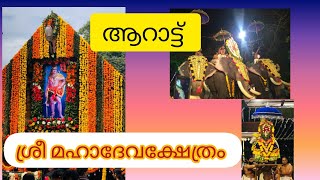 ആറാട്ട് /ശ്രീ മഹാദേവ ക്ഷേത്രം /kalarcodu /alappuzha #festival #religion #sivatemple