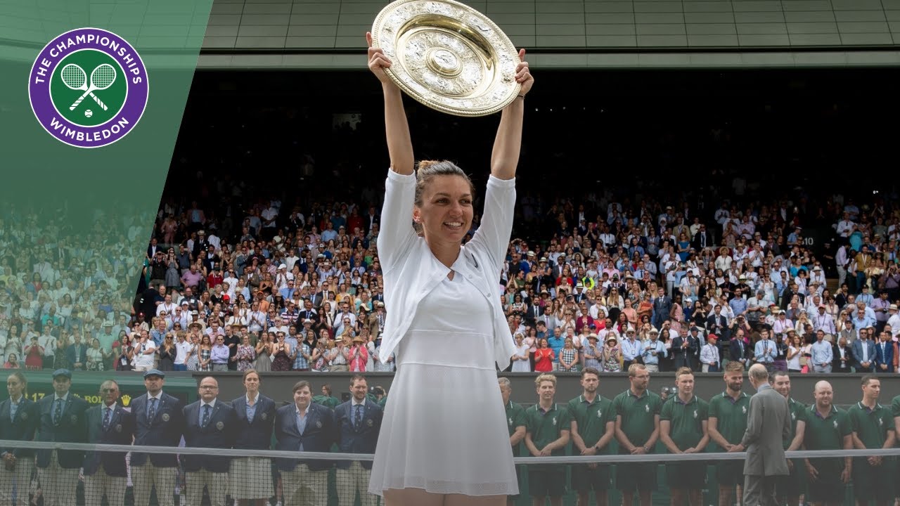 Wimbledon 2019 Ladies' Singles Trophy Presentation - YouTube