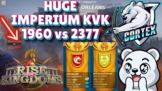 HUGE Imperium KvK \u0026 60GT Migration Live in Rise of Kingdoms