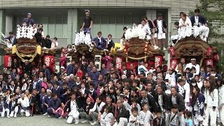 2015.11.1(日)･大阪商業大学 御厨祭･だんじり｢新家｣｢御厨｣｢西堤｣｢弥栄｣(大阪府東大阪市)