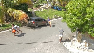 This Happen At Buff Bay Jamaica While He Was Approaching His Car