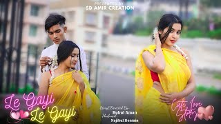 Le Gayi Le gayi | Dil To Pagal Hai | New Hindi Song | Cute Love Story | @amircreation9476