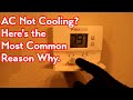 AC Not Cooling? Here Is Why.