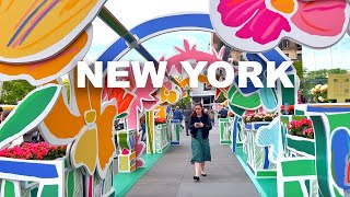 New York City Walking Tour May 2024 - Midtown Manhattan 4K NYC Walk 5th Avenue Blooms 2024