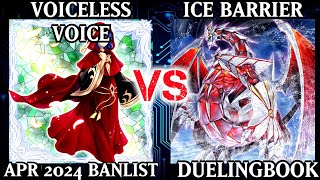 Voiceless Voice vs Ice Barrier | High Rated | Dueling Book