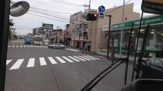 東急バス 前面展望 車窓 道中坂下→綱島駅/ 綱45系統 道中坂下1701発