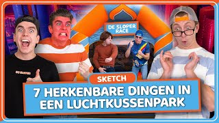 7 HERKENBARE DINGEN IN EEN LUCHTKUSSENPARK! - Addo Comedy Sketch