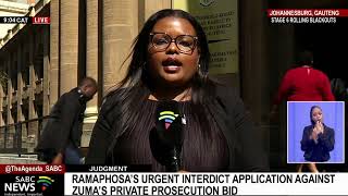 Ramaphosa vs Zuma | Full bench of High Court to hand down judgment in urgent interdict application