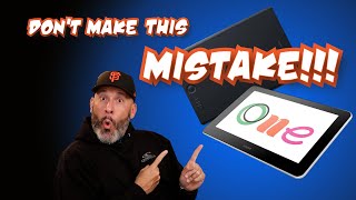 Don't make this mistake!! What's the difference? Wacom One vs Intuos Pro