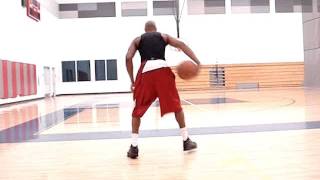 Dre Baldwin: Full-Court NBA Ball Handling Drill - Around Body, Backwards Between Legs Point Guard