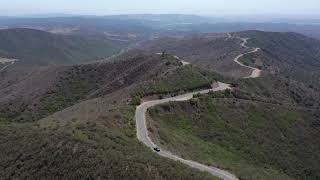 Road from Rancho Carrillo Community - Drone