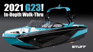 In-depth look at the new 2021 G23 Super Nautique wakesurf boat.