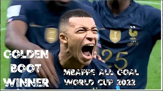 Kylian Mbappe - Golden boot winner world cup 2022