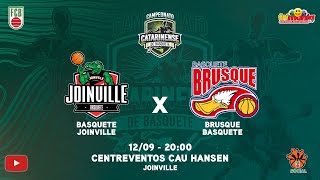 BASQUETE JOINVILLE X BRUSQUE BASQUETE | CAMPEONATO CATARINENSE DE BASQUETE MASCULINO 2023