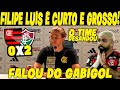 FILIPE LUÍS É CURTO E GROSSO: O TIME DO FLAMENGO DESANDOU! “EU NÃO POSSO ENTRAR NA CABEÇA DELE!”