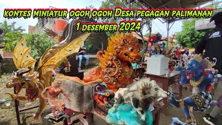 KONTES miniatur Ogoh-ogoh ‼️ Desa Pegagan Palimanan 1 desember 2024