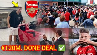 ✅ BREAKING!! €120M. DEAL CONFIRMED🤝 ARSENAL FIRST SIGNING ARRIVED💥 NOBODY EXPECTS THIS