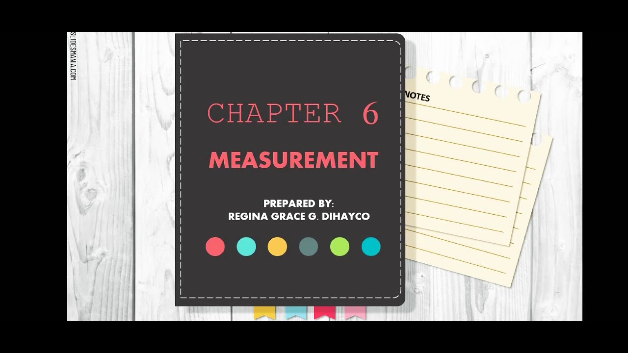 CHAPTER 6-MEASUREMENTS - YouTube