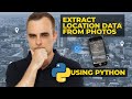 Extract iPhone and Android EXIF metadata from online photos using PYTHON // OSINT with Kali Linux
