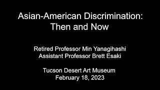 Asian-American Discrimination: Then and Now