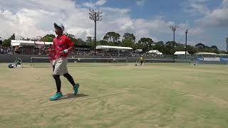 2019年IH ソフトテニス 男子 ダブルス 準決勝 山本大陸 池口李将（高田商 奈良）× 田中康文 大山聖捺（都城商 宮崎）