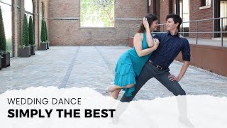 "SIMPLY THE BEST" BY TINA TUNER | WEDDING DANCE ONLINE | TUTORIAL AVAILABLE 👇🏼