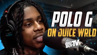 Polo G Says Juice Wrld is the Coldest Artist He Ever Came In Contact With