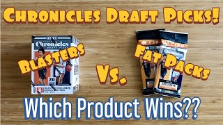 2021 Panini Chronicles Draft Picks Basketball Battle - Blaster vs Fat Packs - Which Product Wins??