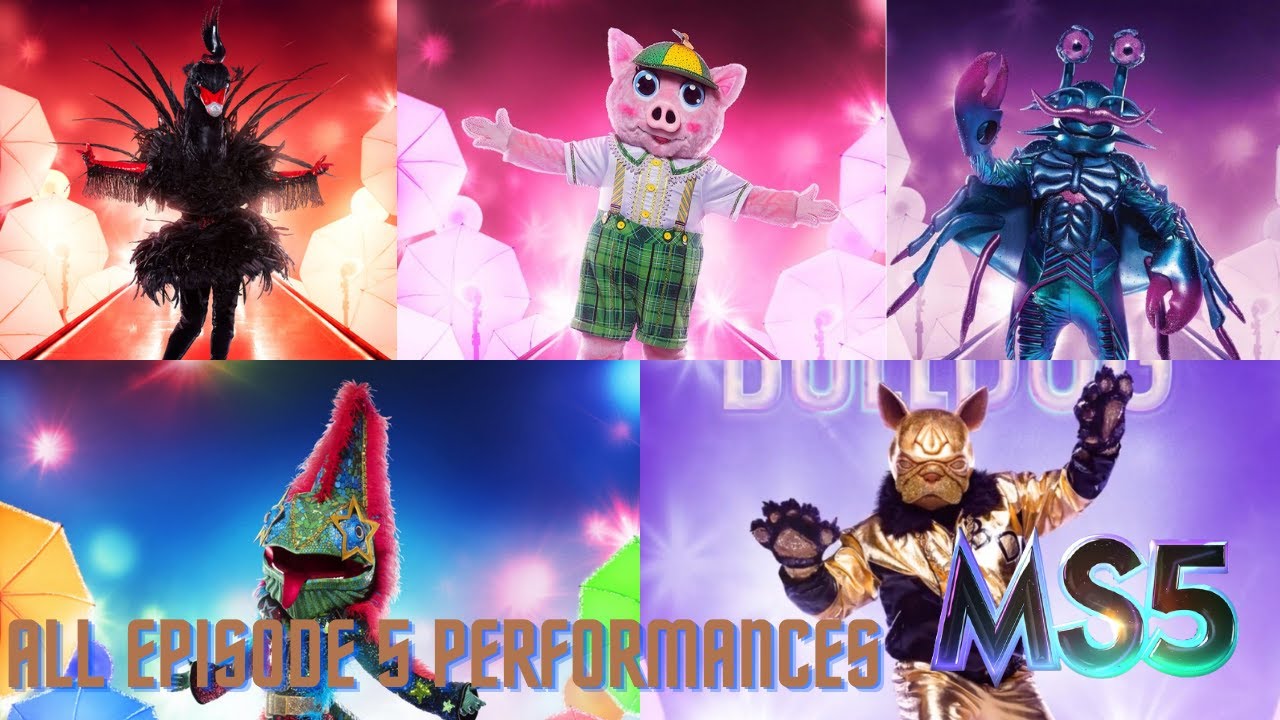 All #MS5 Episode 5 Performances (Group B Finals) | The Masked Singer ...