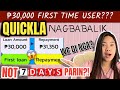 QUICKLA NAGBABALIK❗️₱30K DAW AGAD? WE DI NGA???