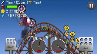 BEST GAMES TO PLAY ON LOW END PC/Hill Climb RACING/CAR RAINBOW ROAD/GAME PLAY
