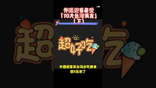 你知道外國遊客最愛「10大台灣必吃美食」嗎?外國人最愛台灣美食(下)#外國人,#最愛台灣美食,#台灣小吃,#shorts,