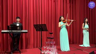 演唱三重奏樂團｜Violin Kathie 黃品舒(可舒) - Close to you｜徐州路2號庭園會館｜艾尼創意音樂Agnes Music