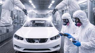 Inside a Modern Automotive Paint Shop: Robotic Painting & Multi-Stage Curing Process