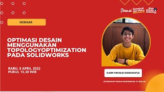 Optimasi Desain Menggunakan Topology Optimization Pada Solidworks