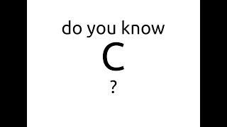 C things you (probably) didn't know: nested functions