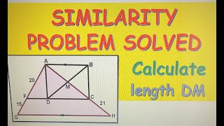 Example#1: Triangle proportionality theorem application