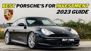 The 5 BEST Porsches to Buy for Investment in 2024