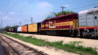 ATSF FP45 92 WC SD45  7525  Freight train Desiel Days IRM