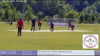 Cricademy Live Cricket - WCL 2021 U17 Final - SSCA Royals Vs SSCA Knights