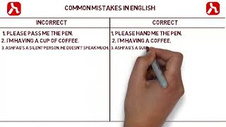 12 Common English Mistakes You Should Avoid | @engstepforward