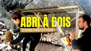 ABRI À BOIS - La construction étape par étape