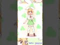 色塗りだよ150 shorts イラストメイキング タイムラプス 描く動画