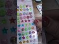 craft haul / stickers  stones✨️✨️ #shorts #craft #supplies #haul #stickers #rhinestones