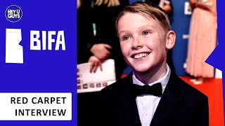 Jude Hill - Belfast - 2021 BIFA Red Carpet Interview