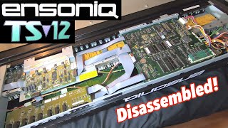 Ensoniq TS-12 Disassembly - Remove Keys