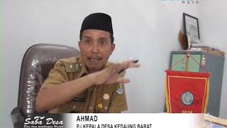 SABA DESA, KEHADIRAN BUMDES TINGKATKAN PAD KEDAUNG BARAT