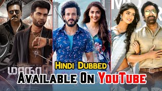 Top 6 New Big South Hindi Dubbed Movies | Available On YouTube | Most Eligible Bachelor Latest 2022
