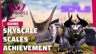 Guild Wars 2  - Skyscale Scales achievement (Skyscale mount)