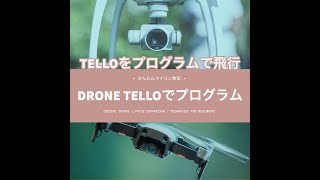 TELLO標準のプログラミングアプリで飛ばしてみる【DJI TELLO】ドローンでプログラミング④ 第621回